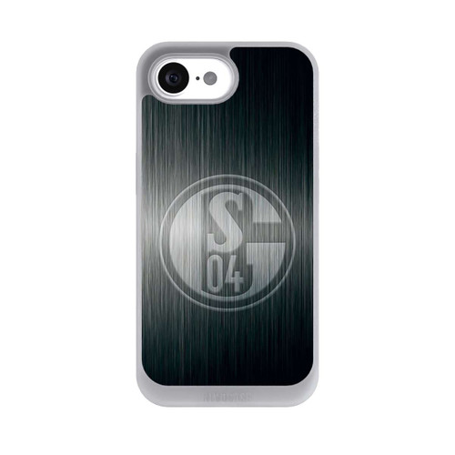 Apple iPhone 16e NIVOpure Schalke 04 Metall Look