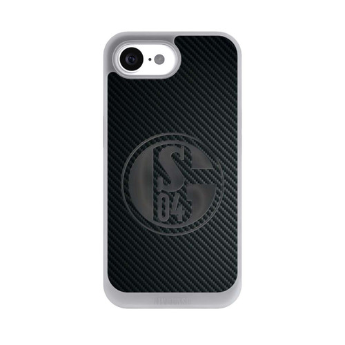 Apple iPhone 16e NIVOpure Schalke 04 Carbon Look