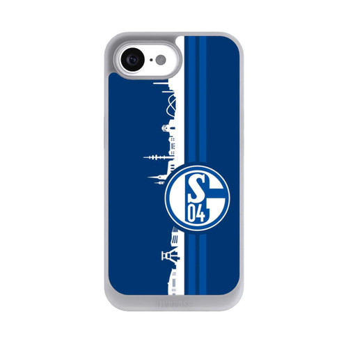 Apple iPhone 16e NIVOpure Schalke 04 Skyline Blau