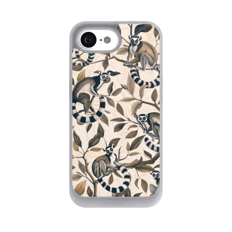 iPhone 16e NIVOpure Lush Tropical Lemur Paradise with AI
