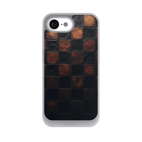 Apple iPhone 16e NIVOpure Checked Pattern Metallic Look with AI