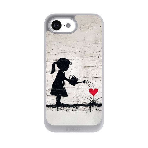 Apple iPhone 16e NIVOpure Girl Watering Bunch of Flowers 