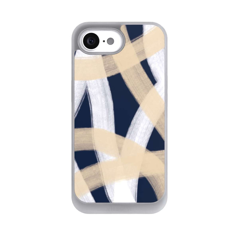 iPhone 16e NIVOpure Laced Up Beije Blue