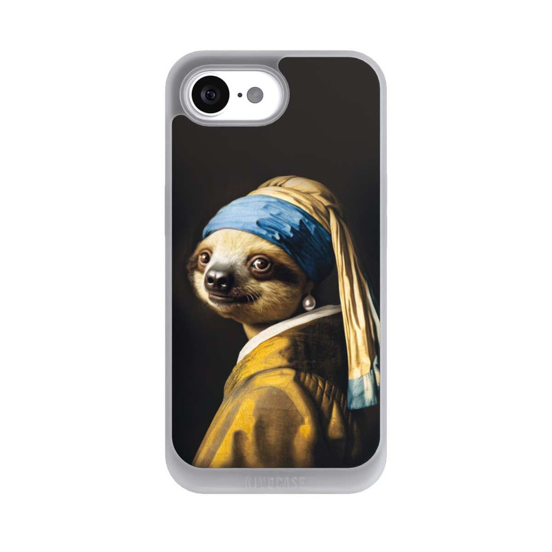 iPhone 16e NIVOpure Sloth with a Pearl Earring