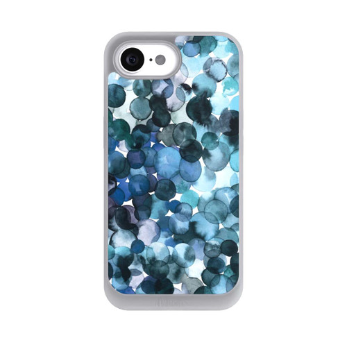 Apple iPhone 16e NIVOpure Watercolor Dots Blue Pattern