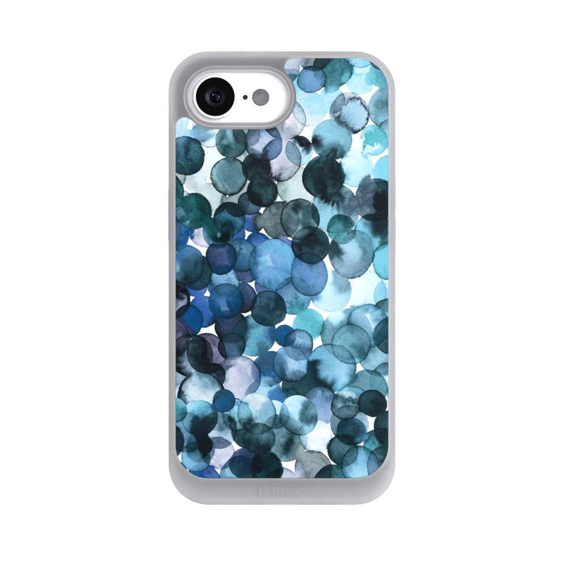 iPhone 16e NIVOpure Blätterzauber Blau
