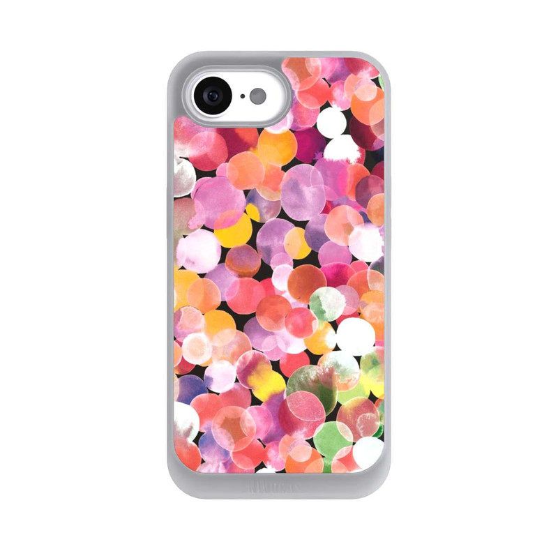 iPhone 16e NIVOpure Colorful Watercolor Dots