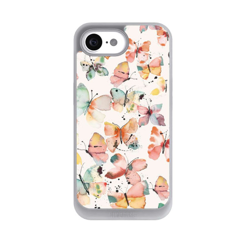 Apple iPhone 16e NIVOpure Butterflies Watercolor Pattern