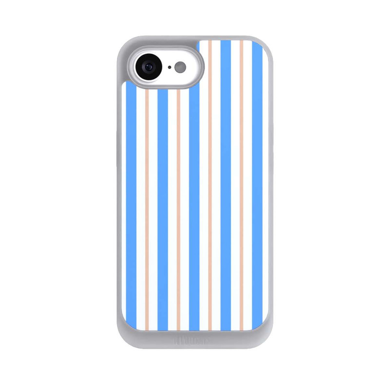 iPhone 16e NIVOpure Stripes Blue Beige