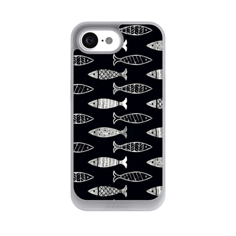 iPhone 16e NIVOpure Black Fishy Theme