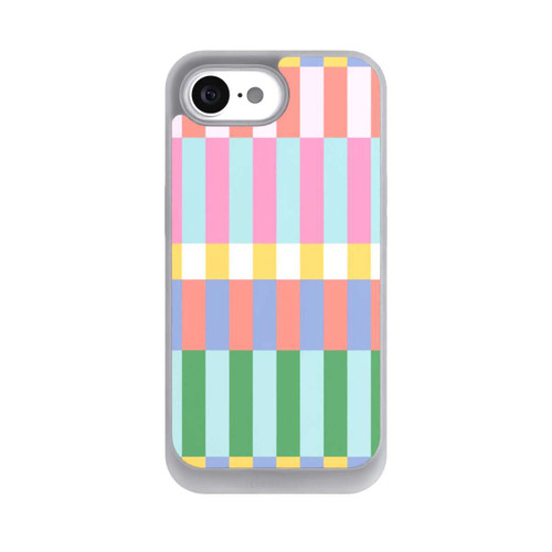 Apple iPhone 16e NIVOpure Checked Theme Pastel