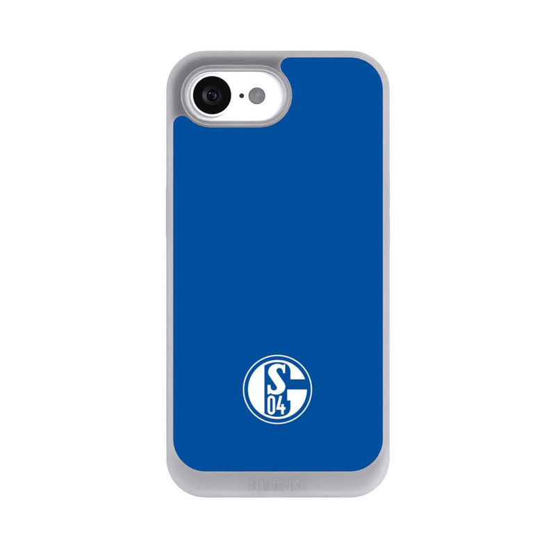iPhone 16e NIVOpure FC Schalke 04 Logo Blau