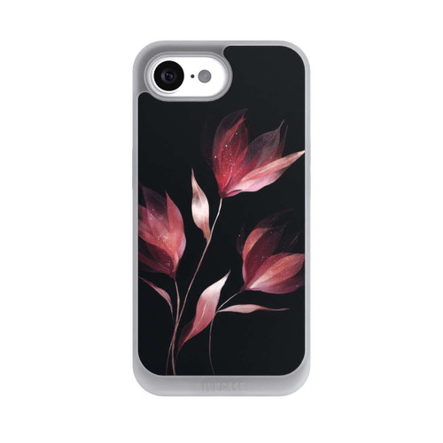 Apple iPhone 16e NIVOpure Burgunderrote Blume Negativ