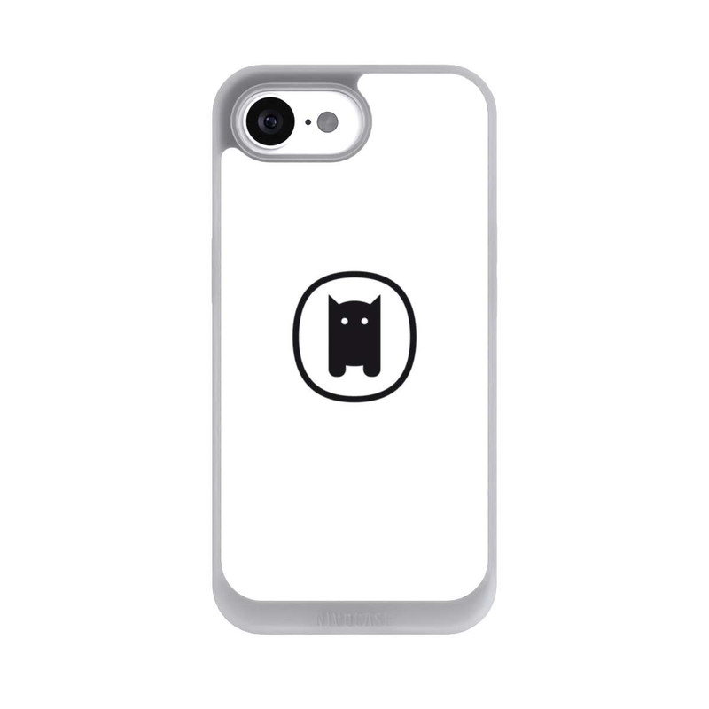 iPhone 16e NIVOpure Nivocase Logo White