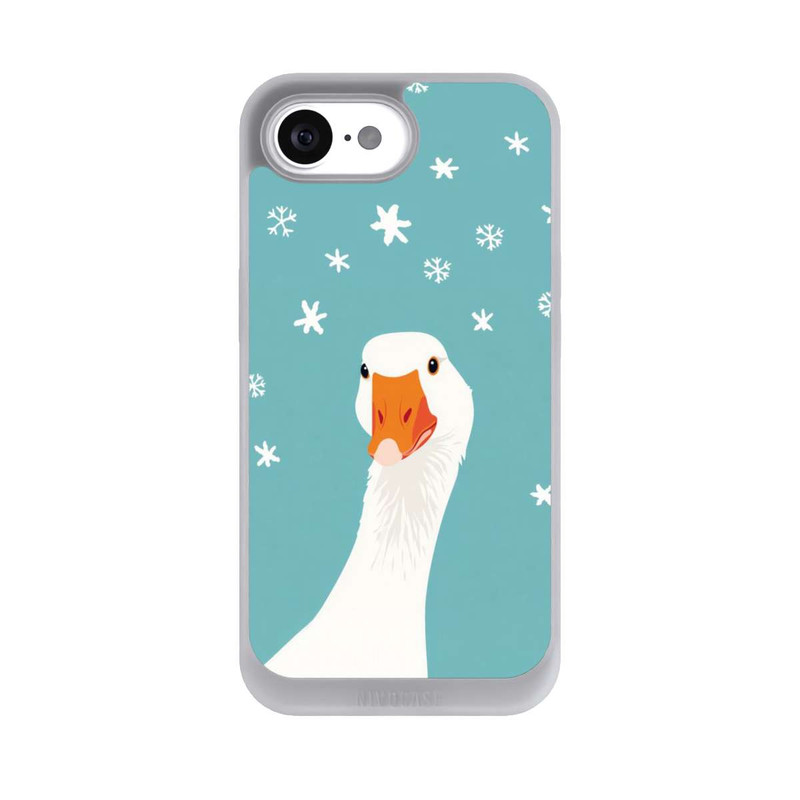 iPhone 16e NIVOpure Funny Goose Stars Blue with AI
