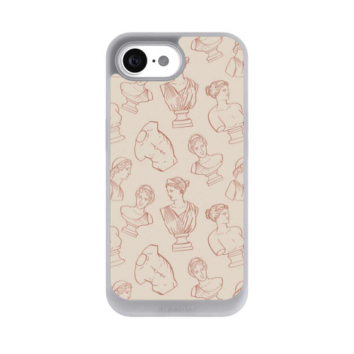 Apple iPhone 16e NIVOpure Greek Deco Busts Brown
