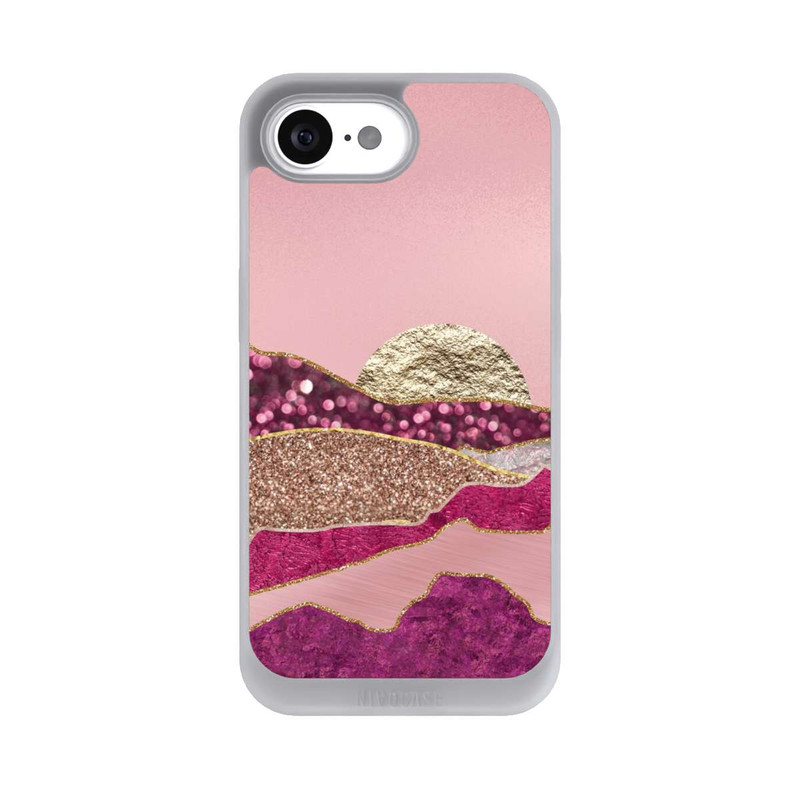 iPhone 16e NIVOpure Glamour Landscape Rosegold