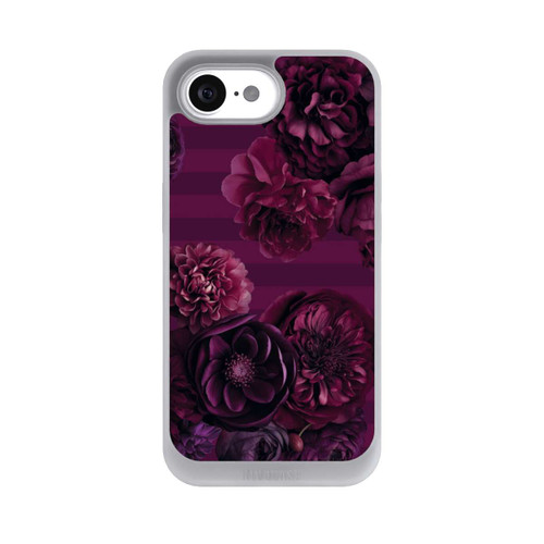 Apple iPhone 16e NIVOpure Majestic Baroque Blossom Dream Burgundy Pink with AI