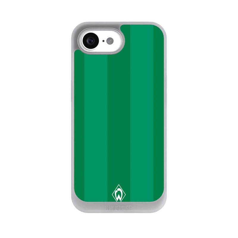 iPhone 16e NIVOpure Werder Bremen Grün gestreift