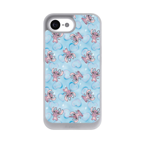 Apple iPhone 16e NIVOpure Lilo &amp; Stitch Angel Pattern Blue Hearts