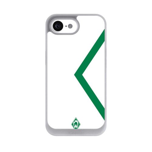 Apple iPhone 16e NIVOpure Werder Bremen Rautenelement Grün