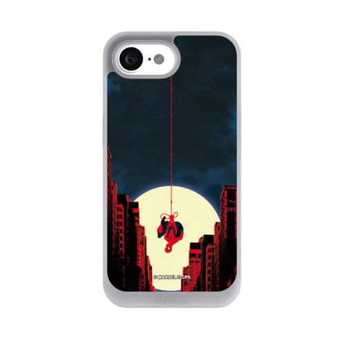 Apple iPhone 16e NIVOpure Spider-Man Marvel between Skyscrapers