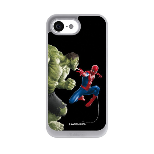 Apple iPhone 16e NIVOpure Spider-Man und Hulk