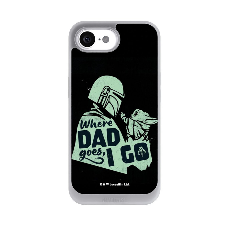 iPhone 16e NIVOpure Grogu - Where dad goes,I go