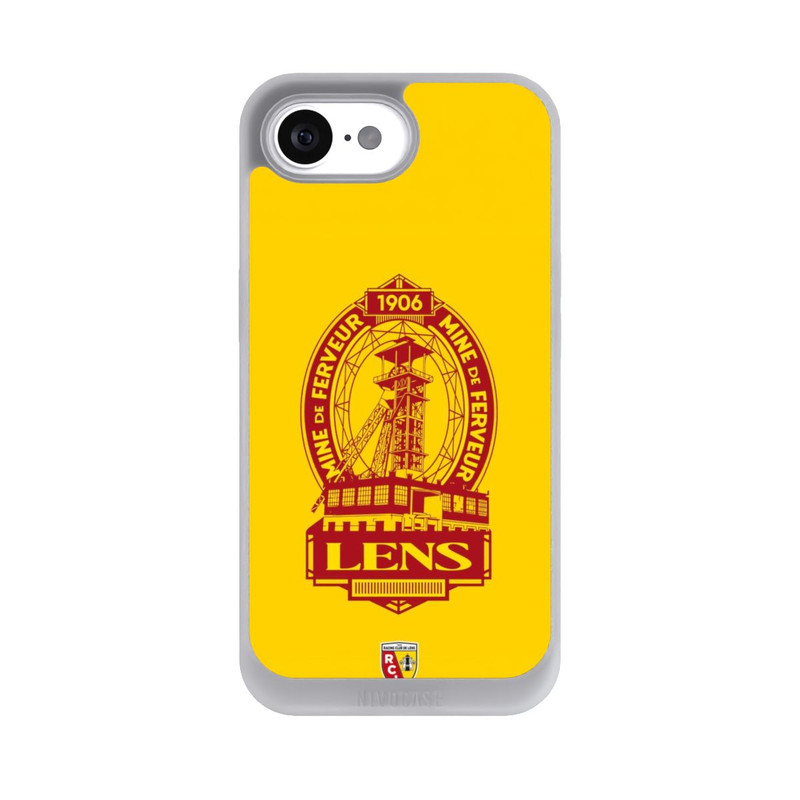 iPhone 16e NIVOpure RC Lens Mine de Ferveur Emblem red