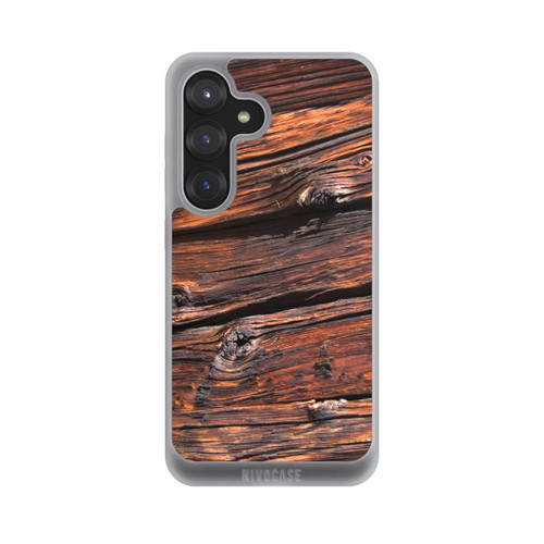 Samsung Galaxy S25 NIVOpure Verwitterte Holzplanken