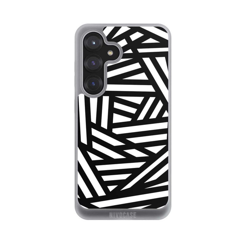Galaxy S25 NIVOpure Einfach schwarz und weiß1