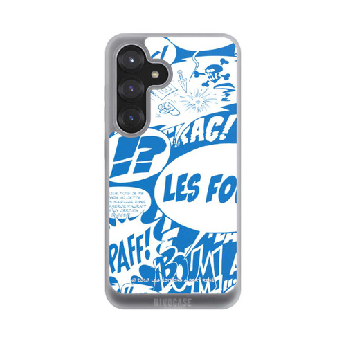 Samsung Galaxy S25 NIVOpure Sprechblasen Asterix Blau