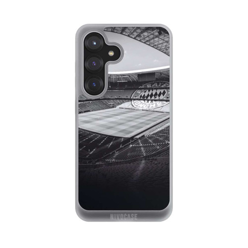 Samsung Galaxy S25 NIVOpure Stadion FC Bayern - Black White