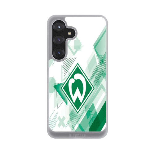 Samsung Galaxy S25 NIVOpure Weiße Grafikelemente - Werder Bremen