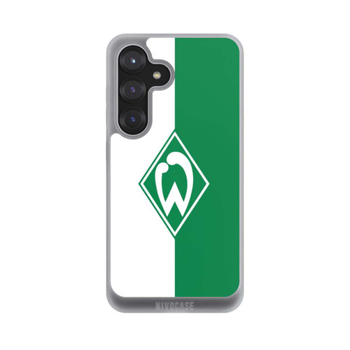 Samsung Galaxy S25 NIVOpure Weiß-Grün - Werder Bremen
