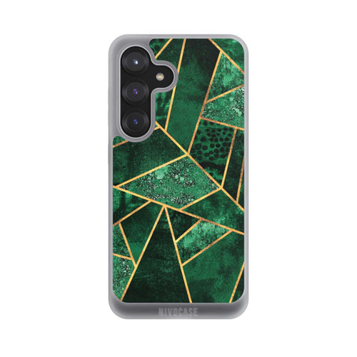 Samsung Galaxy S25 NIVOpure Tief Smaragdgrün Golddruck