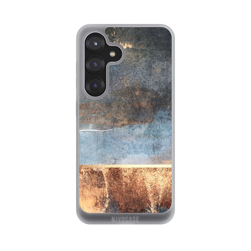 Galaxy S25 NIVOpure Sturm Golddruck