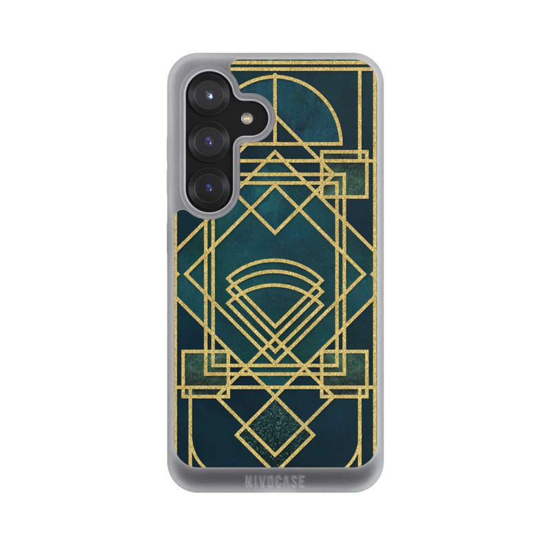 Galaxy S25 NIVOpure Art Deco Quadrat