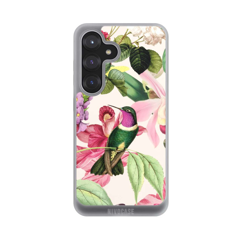 Galaxy S25 NIVOpure Kolibris und Rosen Muster