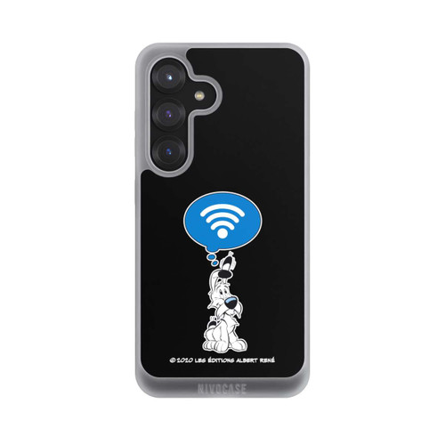 Samsung Galaxy S25 NIVOpure Idefix W-LAN - Schwarz Hintergrund