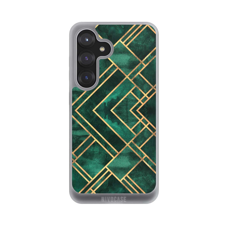 Galaxy S25 NIVOpure Grüne Blöcke