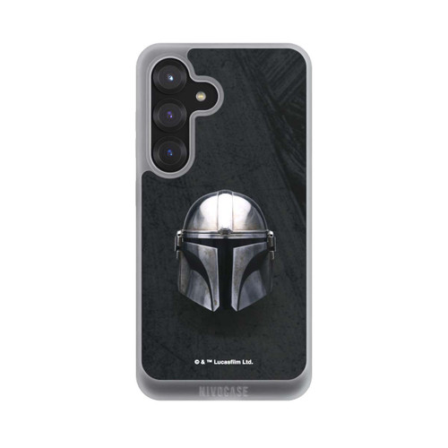 Samsung Galaxy S25 NIVOpure Schwarzer Mandalorianer Helm