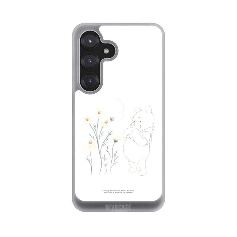 Galaxy S25 NIVOpure Winnie Puuh sieht sich Gänseblümchen an