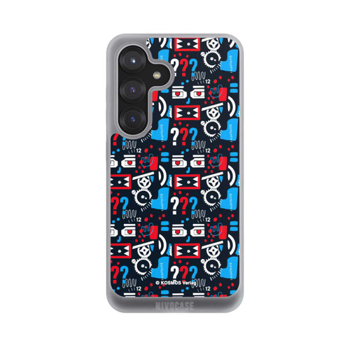 Samsung Galaxy S25 NIVOpure Drei Fragezeichen Wildes Muster