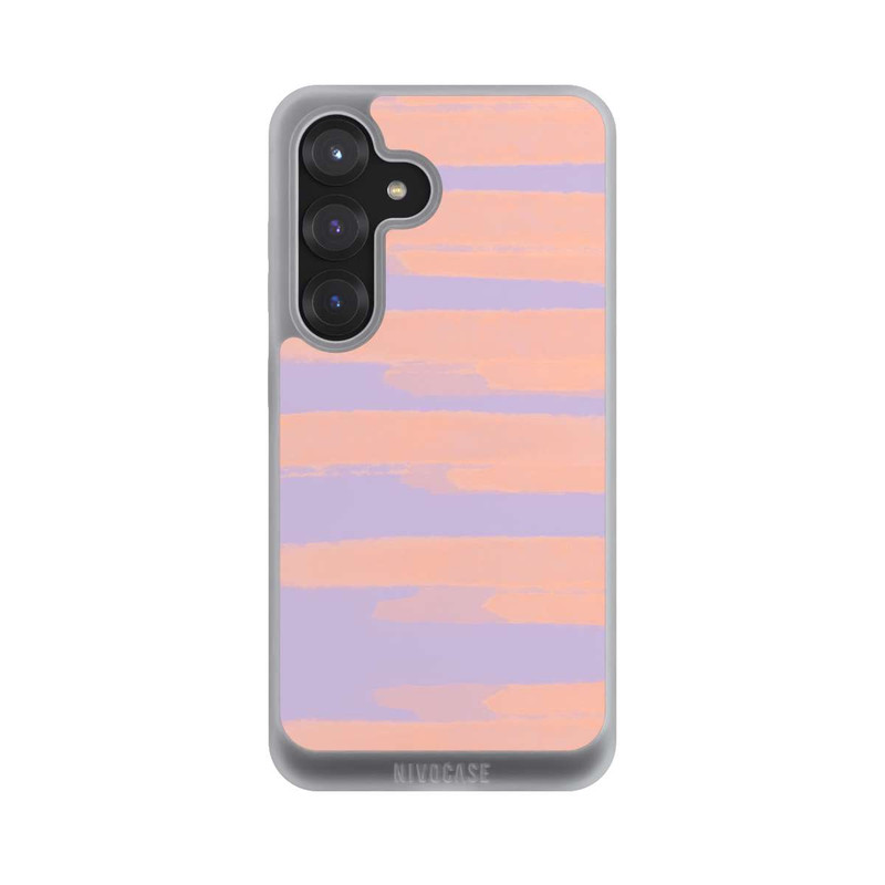 Galaxy S25 NIVOpure Weiche Streifen Liebe