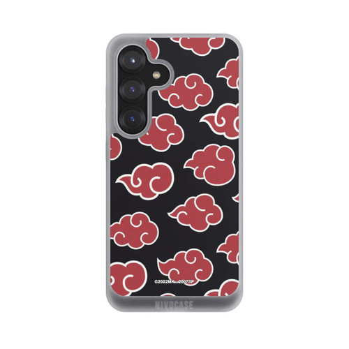 Samsung Galaxy S25 NIVOpure Akatsuki Pattern Black Big