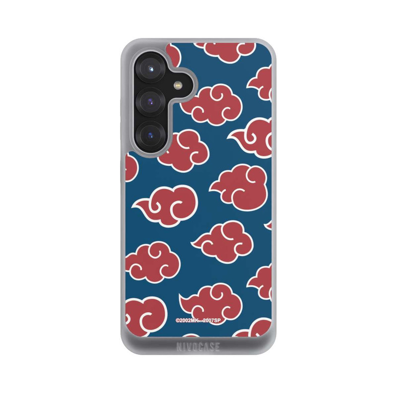 Galaxy S25 NIVOpure Akatsuki Pattern Blue