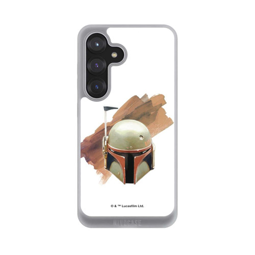 Samsung Galaxy S25 NIVOpure Boba Fett Helmet White