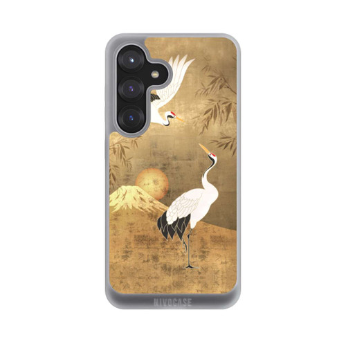 Samsung Galaxy S25 NIVOpure Kraniche Gold Japan 1