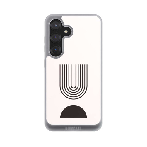 Samsung Galaxy S25 NIVOpure Moderne Kunst Schwarze Linien